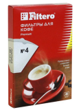 Фильтр для кофе Filtero №4/40 белые для кофеварок с колбой на 8-12 чашек