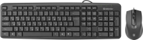 Набор клавиатура+мышь проводной Defender C-270 Dakota черный