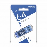 USB Drive 64Gb Smartbuy Glossy Series blue