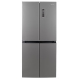 Холодильник Leran RMD525 IX NF серый