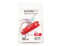USB Drive 32Gb EXPLOYD 570 Red