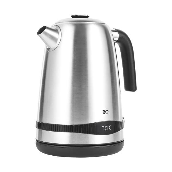 Чайник BQ-KT1724SW (1,7л) Сталь-Черный