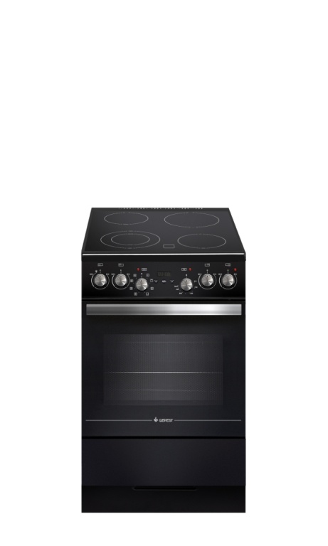 Плита стеклокерамическая GEFEST 5560-03 0158 черный