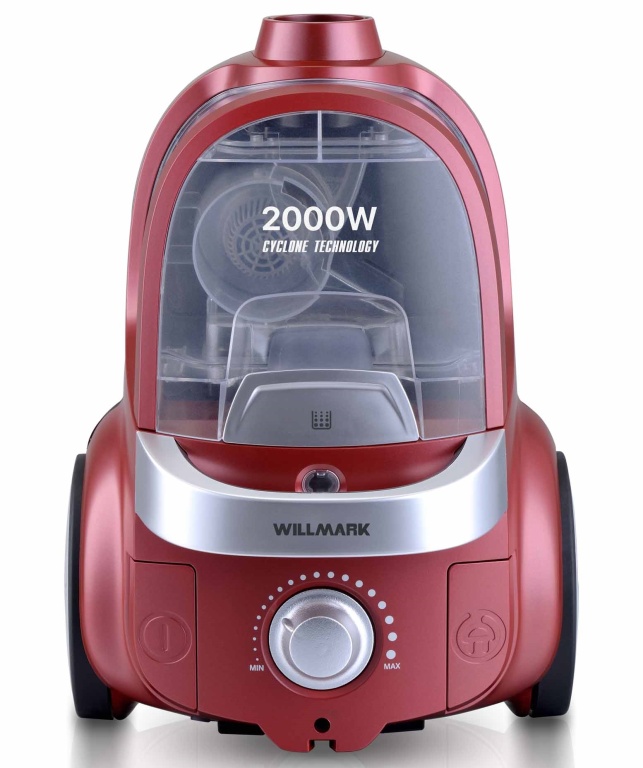 Пылесос Willmark VC-2067CY красный