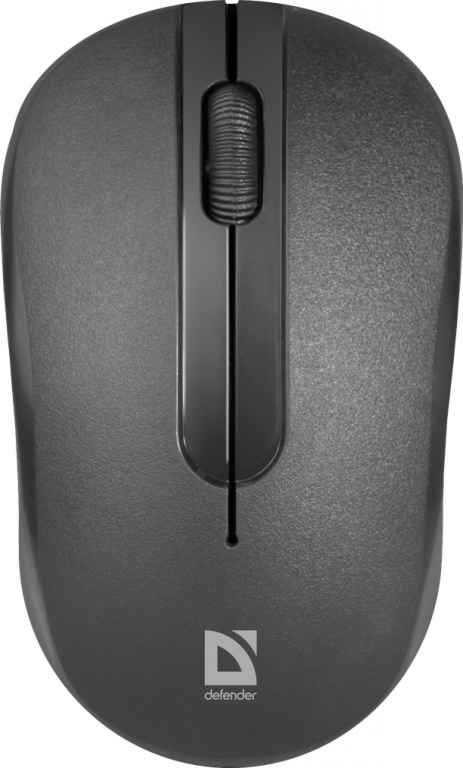 Мышь беспроводная Defender MM-285 Datum классическая USB черный