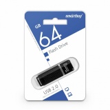 USB Drive 64Gb Smartbuy Quartz Series черный