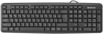 Клавиатура DEFENDER (45520) ELEMENT HB-520 PS/2 RU черный (5)