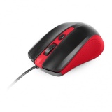 Мышь проводная Smartbuy 352 ONE классическая USB красный черный