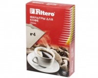 Фильтр для кофе Filtero №4/80 коричневые для кофеварок с колбой на 8-12 чашек