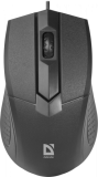 Мышь проводная Defender MB-270 Optimum классическая USB черный