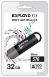 USB Drive 32Gb EXPLOYD 570 Black